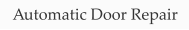 Automatic Door Repair