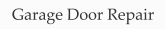 Garage Door Repair