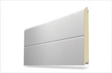 ITALDOOR APZ - WIDE RIB Garage Door Panel